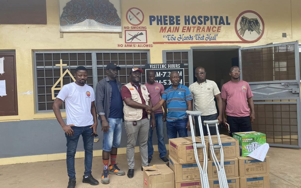 BON-PRO Donates To Phebe Hospital in Bong